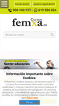 Mobile Screenshot of cursosfemxa.es